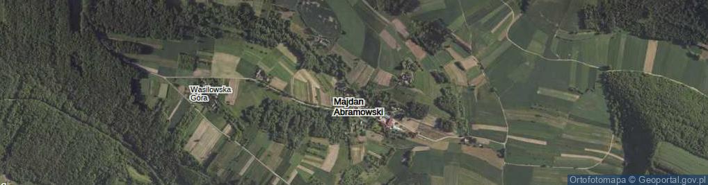Zdjęcie satelitarne Majdan Abramowski ul.